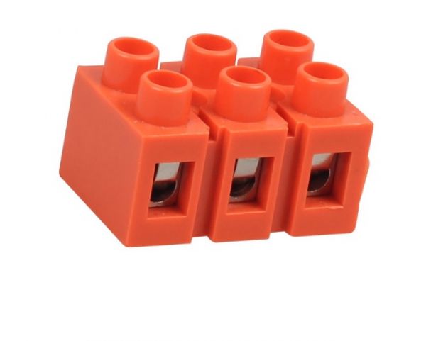 
					Клемний блок H2519-3P 36A / 660V, матеріал мідь, перетин дроту 0.5-6мм2