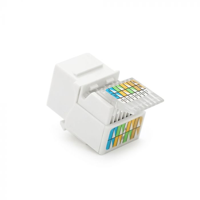 
					Модуль вузький Keystone Jack RJ-45 кат.5e UTP,17,2 мм,  Q50