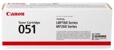 Картридж Canon 051  (LBP162dw/MF269dw/267dw/264dw )  1.7kpg  Black (2168C002)
