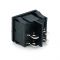 
					Перемикач  ON-OFF KCD1-104, 250VAC / 6A, 4 контакта, Black, Q100