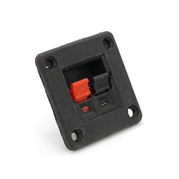 
					Затискач 2-pin JR6258A для динаміка розмір панелі 42 x 42 мм