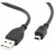 Кабель USB2.0-miniB Cablexpert (CCP-USB2-AM5P-10) A-папа/mini USB 5-пін, 3м, преміум