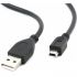 Кабель USB2.0-miniB Cablexpert (CCP-USB2-AM5P-10) A-папа/mini USB 5-пін, 3м, преміум