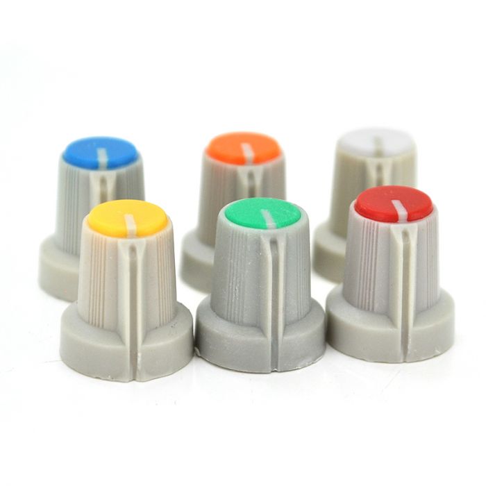 
					Ручка AG1 для багатооборотних прецезіонних дротяних потенціометрів WH148, Blue, 100шт в упаковці, ціна за штуку