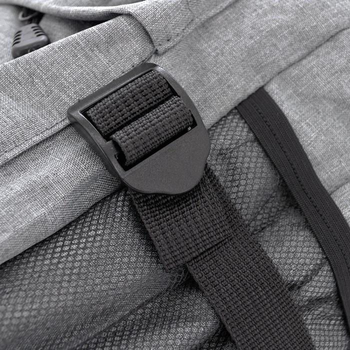 
					Рюкзак для ноутбука 15.6 ", матеріал нейлон, вихід під USB-кабель, сірий, Q50