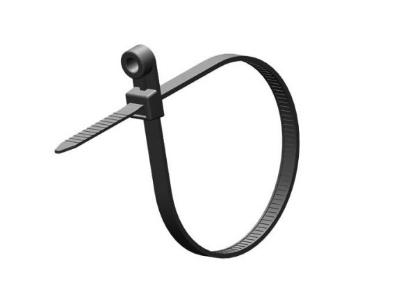 
					Стяжки нейлон під дюбель RITAR 5.0х200mm чорні (100 шт) висока якість, діапазон робочих температур: від -45С до + 80С Q65