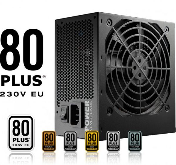 Блок живлення 450W FSP H3-450 HYPER 80+ PRO (ATX 2.52, 450 Вт, 12cm fan,  80 PLUS PFC, чорний)