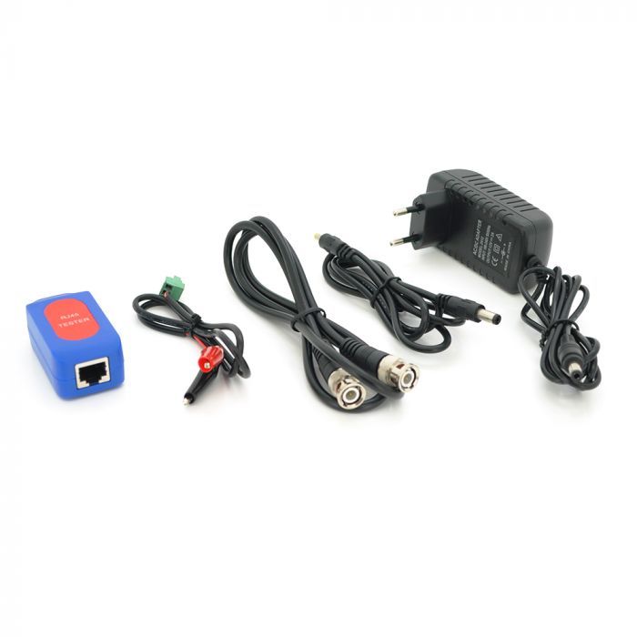 
					ССTV Тестер IPC-9310S IP/CVI/TVI/AHD 4K 4,3 дюймовий сенсорний екран Wi-Fi/LAN/BNC 12V/POE