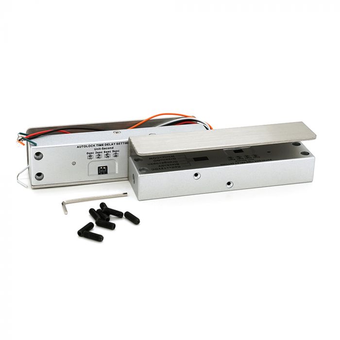 
					Замок ригеля YB-500U (LED) на скляні двері без рами