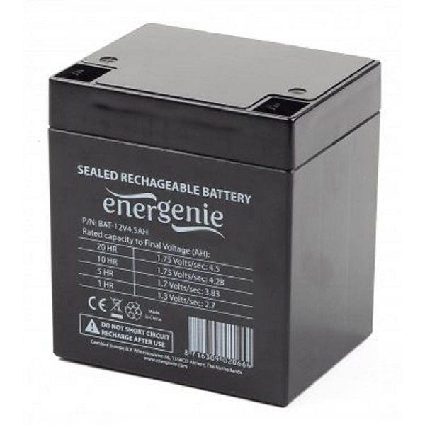 Акумуляторна батарея EnerGenie 12V  4.5Aг (BAT-12V4.5AH)