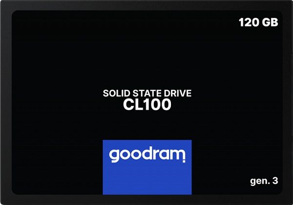 Твердотільний диск 2.5"  120GB Goodram CL100   Gen. 3  SATA 3  TLC  (SSDPR-CL100-120-G3)