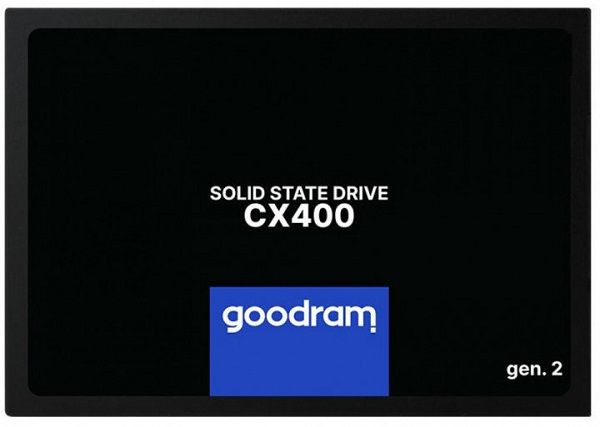 Твердотільний диск 2.5"  128GB Goodram CX400  Gen.2  SATA 3  3D NAND TLC (SSDPR-CX400-128-G2)