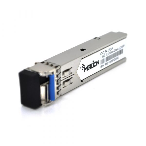 
					SFP модуль Merlion 1.25G 1310nm  20Km WDM LC