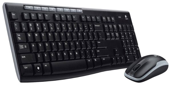 Набір бездротовий Клавіатура+Миша Logitech Wireless MK270 Combo (920-004518)