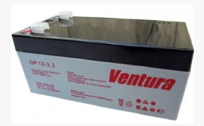 
					Акумуляторна батарея Ventura 12V 3,3Ah (178 * 34 * 65мм), Q10
