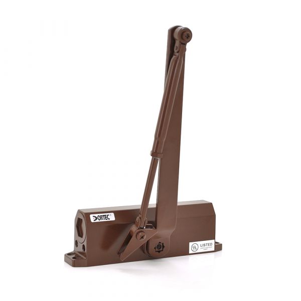 
					Доводчик DT-62 зусилля 25-45 кг розмір 148x37x55, коричневий