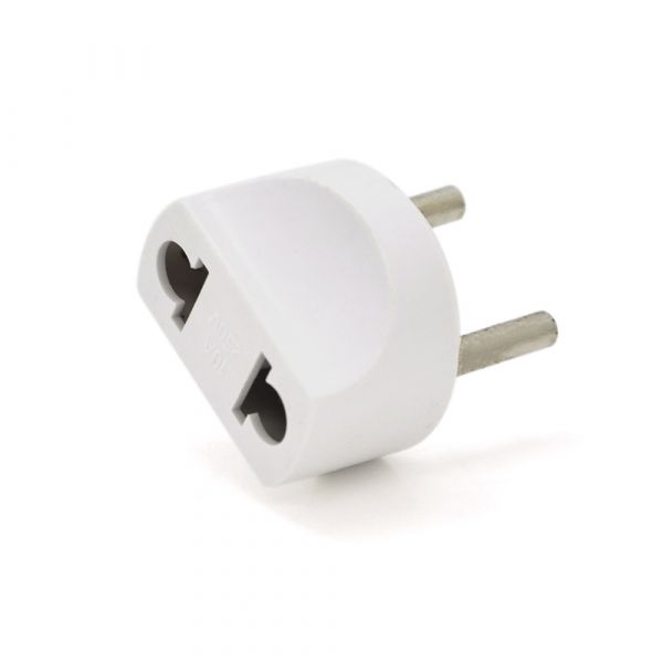 
					Перехідник на євророзетку White, в упаковці 50 штук, ціна за штуку