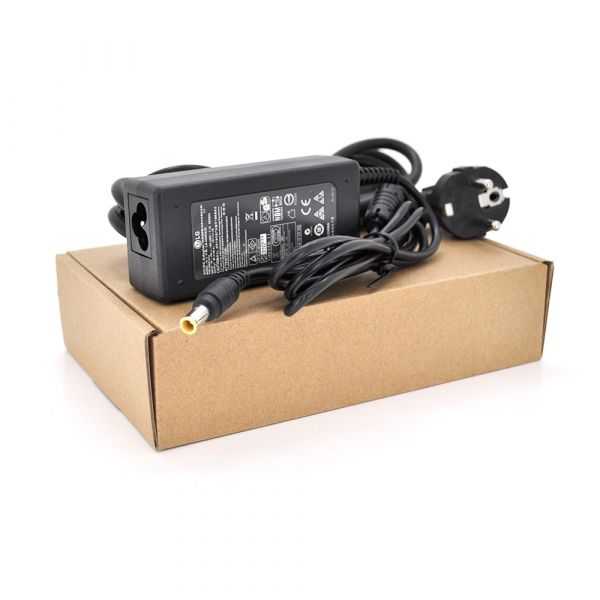 
					Блок живлення MERLION для ноутбука LG 19V 1,3A (25 Вт) штекер 6,5 * 4,4 мм, довжина 0,9 м + кабель живлення