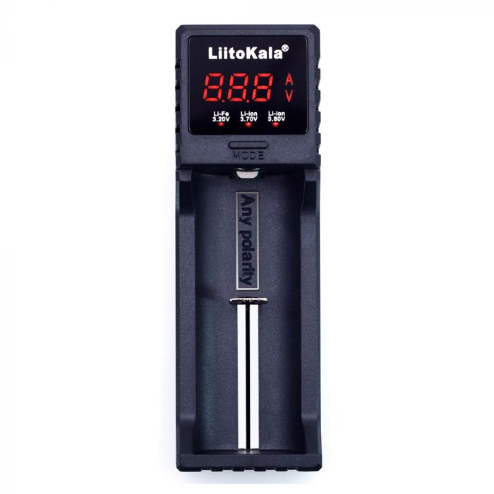 
					ЗП універсальний Liitokala Lii-S1, 1 канал, LCD дисплей, підтримує Li-ion, Ni-MH і Ni-Cd AA (R6), ААA (R03), AAAA, С (R14)