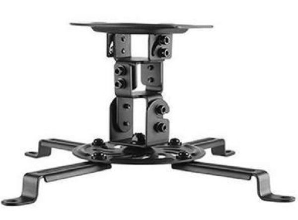 Кріплення для проектора Brateck PRB-18F BLACK (довжина 150мм, поворот/нахил:-15° ~ + 15°, чорний)