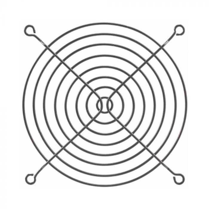 
					Решітка (гриль) для вентиляторів 170mm, Silver