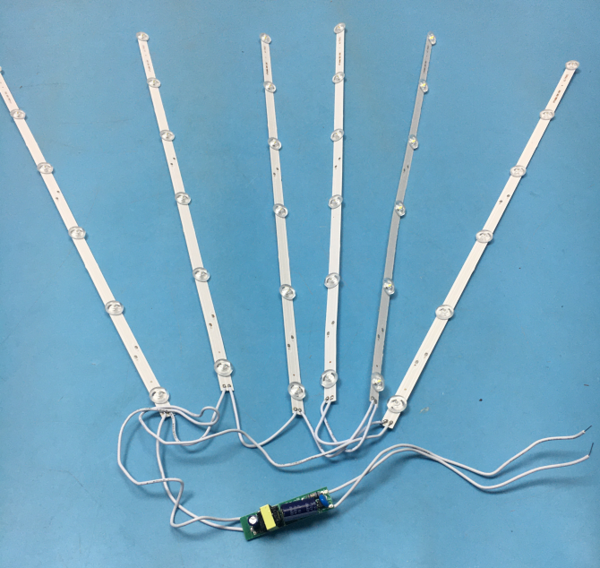 LED комплект + драйвер для панелей 600х600 36W «ОPAL»