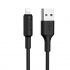 
					Кабель Hoco X25 Soarer, Lightning-USB, Black, довжина 1м, BOX
