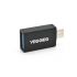 
					Перехідник VEGGIEG V-OT01 USB2.0(AF) OTG => microUSB(M), Black, Пакет