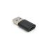 
					Перехідник VEGGIEG TC-106 USB3.0(M) => Type-C(F), Black, Пакет
