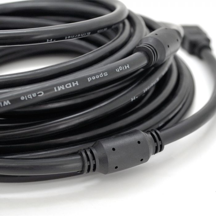 
					Кабель Ritar Premium PL-HD94 HDMI-HDMI Ultra HD 1080P, 10.0m, v1,4, OD-8.0mm, з фільтром, круглий Black, конектор Gold, Box, Q70