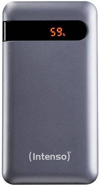 Універсальна мобільна батарея 20000mAh  Intenso PD20000 Gray (PB930227)  QC 3.0, USB Type-C USB-A