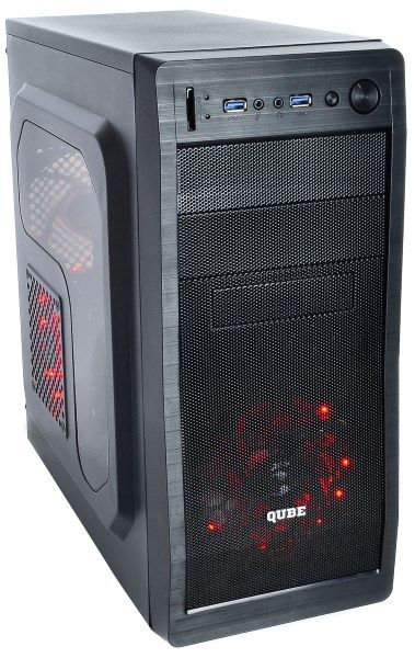 Корпус QUBE QB928A  Black (QB928A_WRNU3)