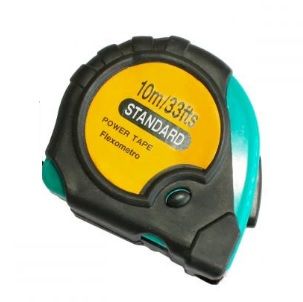 
					Рулетка обрезиненная STANDART, 10м, Q48