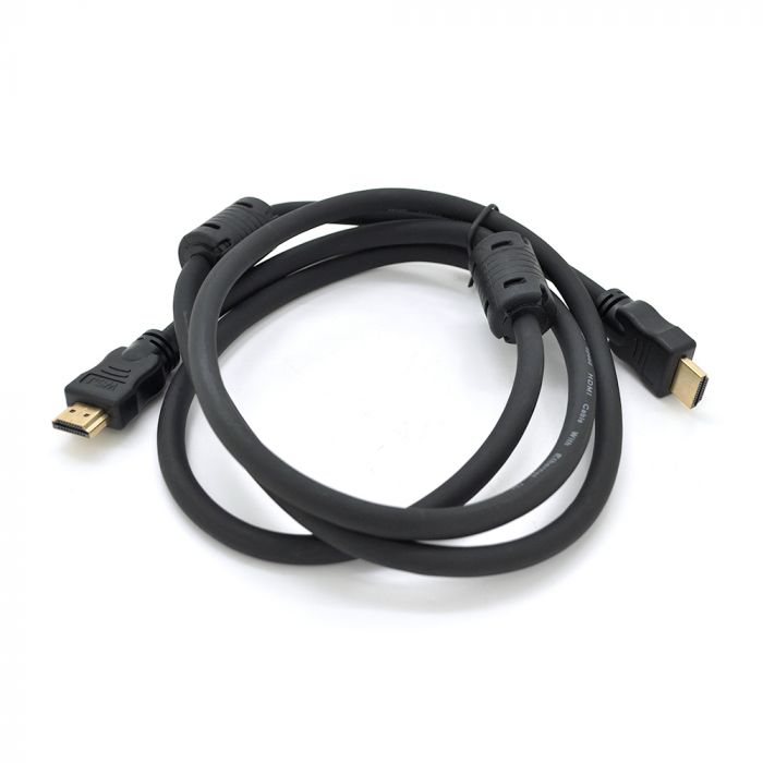 
					Кабель Ritar PL-HD348 HDMI-HDMI Ultra HD 4K,1080P, 3.0m, v1,4, OD-7.3mm, з фільтром, круглий Black, коннектор Gold, Пакет, Q100