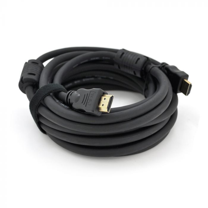 
					Кабель Ritar PL-HD348 HDMI-HDMI Ultra HD 4K,1080P, 20.0m, v1,4, OD-8.0mm, з фільтром, круглий Black, коннектор Gold, Пакет, Q20