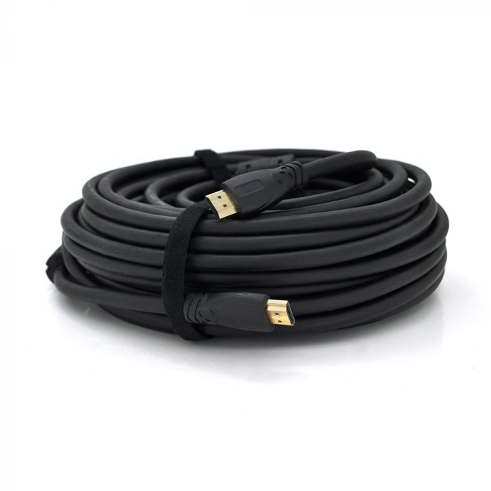
					Кабель Ritar PL-HD347 HDMI-HDMI 19+1, Ultra HD 4Kx2K, 2160P, 5.0m, v2,0, OD-6.0mm, з фільтром, круглий Black, коннектор Gold, Пакет, Q70