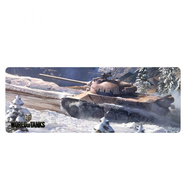 
					Килимок 300*700 тканинний World of Tanks-24, товщина 2 мм, Mix Color, OEM