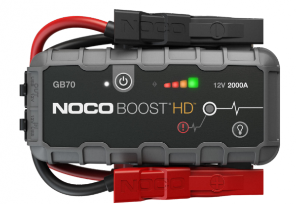 Пуско-зарядний пристрій Noco GB70 Boost Sport 2000A UltraSafe Lithium Jump Starter, IP65, Power Bank