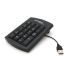 
					Цифрова клавіатура USB для ноутбука, довжина кабеля 130см (126х93х20 мм) Black, 19к, Blister-box