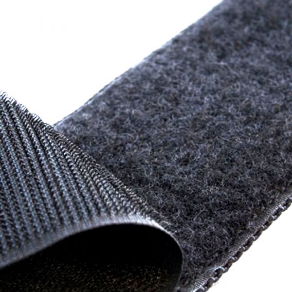 
					Стяжки на липучці ширина 10мм, рулон 45м, чорні, ціна за рулон