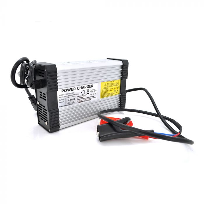 
					Зарядний пристрій для акумуляторів Merlion LiFePO4 48V(58,4V)-10A-480W