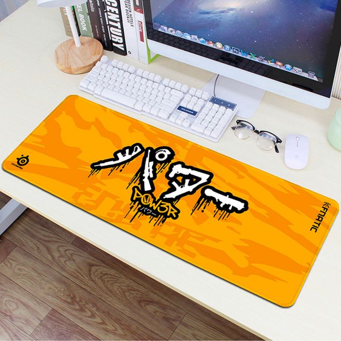
					Килимок 300 * 700 тканинної Fnatic з бічної прошивкою, товщина 3 мм, Yellow, Box