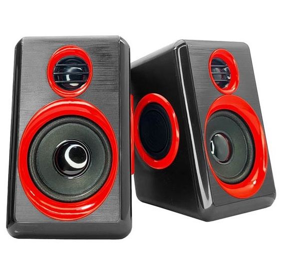 
					Колонки 2.0 Hotmai FT-165 USB + 3.5mm, 2x3W, 20Hz- 18KHz, з регулятором гучності, Black, BOX, Q24