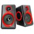 
					Колонки 2.0 Hotmai FT-165 USB + 3.5mm, 2x3W, 20Hz- 18KHz, з регулятором гучності, Black, BOX, Q24