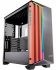 Корпус Cougar Dark Blader-S  4*3.5"/4*2.5" панель з шліфованого алюмінію, RGB підсвічування, загартоване скло