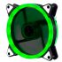 
					Кулер корпусний 12025 DC sleeve fan 3pin + 4pin - 120 * 120 * 25мм, 12V, 1100об / хв, Green, двосторонній