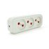 
					Блок розеток для подовжувача 220V TMBR-3W, 3 гнізда без заземлення Q200