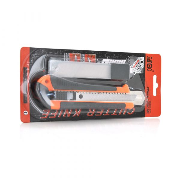 
					Канцелярський ніж YT-13, запасні леза, Blister