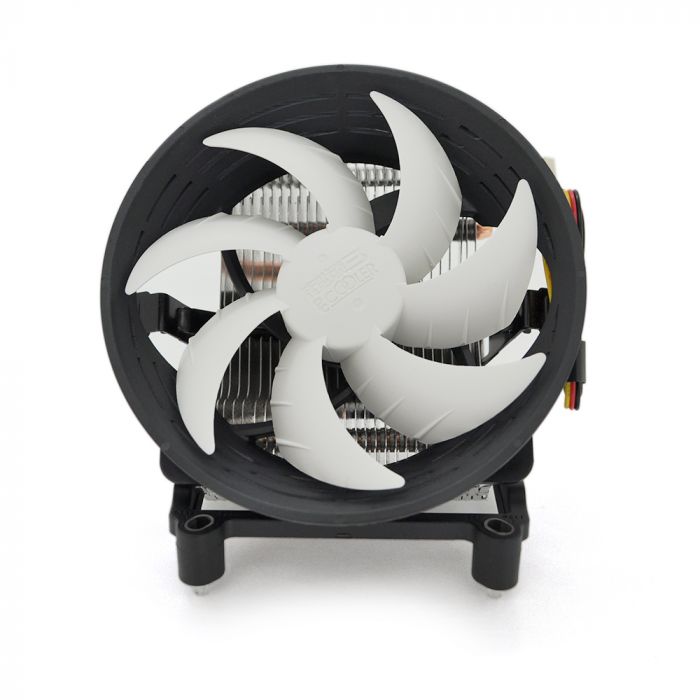 
					Кулер процесорний Pccooler V3 для AMD AM2/3/4 FM1/2 Intel 775/1151/1150/1156/1155, 3-pin, RPM 2000±10%, BOX