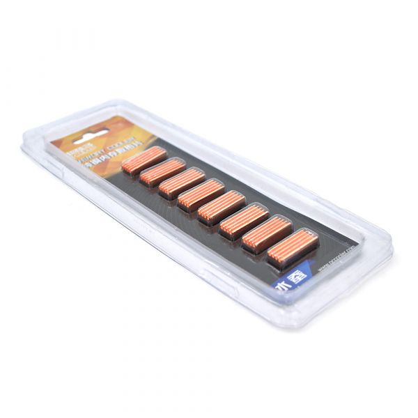 
					Охолоджуючий радіатор PCcooler B15, 5.5g, медь, 22х8х5мм, 8 штук у блістері